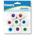 Eyeball Topper Eraser Assortment